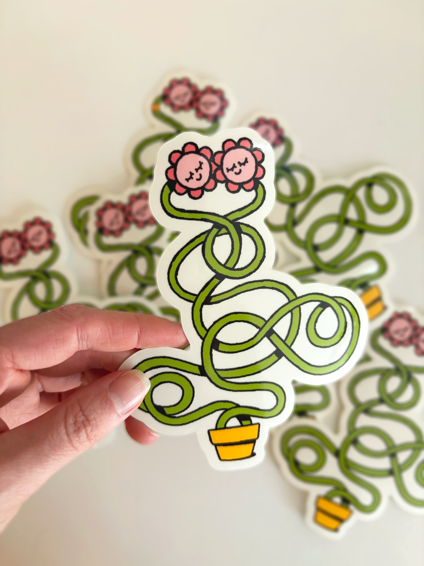Flowers In Love Sticker