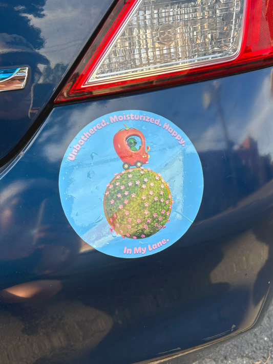 In My Lane Bumper Sticker